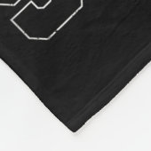 Mijn laatste eerste dag seniorenleven CL van 2026  Fleece Deken (Hoek)