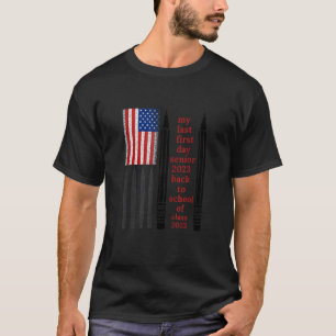 mijn laatste eerste dag van 2023 , terug naar scho t-shirt