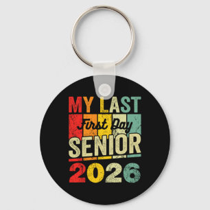 Mijn laatste eerste schooldag Afstudeerklas 2026 C Sleutelhanger