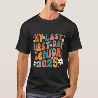 Mijn laatste eerste schooldag senior 2025 terug na t-shirt