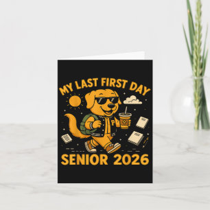Mijn laatste eerste schooldag Senior 2026 Hond Ter Kaart