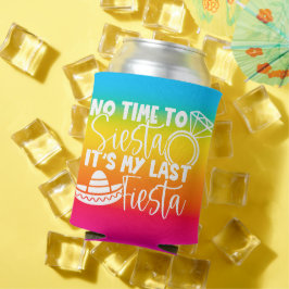 Mijn Laatste Fiesta | Aangepaste Hen Party Blikjeskoeler