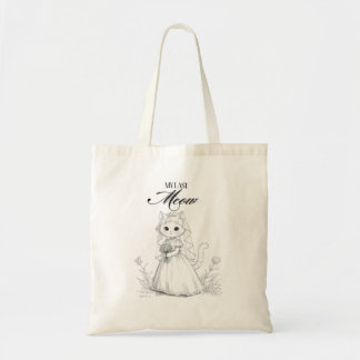 Mijn Laatste Miauw Vrijgezellenfeest Design | Liev Tote Bag