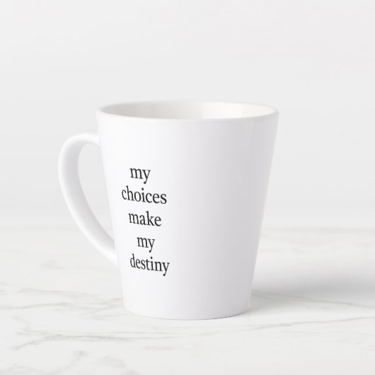 Mijn laatste Mok op mijn bestemming (Linkerhoek)