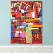 Mijn laatste MRI Canvas Afdruk (Insitu (Houten vloer))