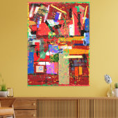 Mijn laatste MRI Canvas Afdruk (Insitu (Woonkamer))