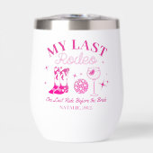 Mijn laatste Rodeo gepersonaliseerde roze vrijgeze (Voorkant)