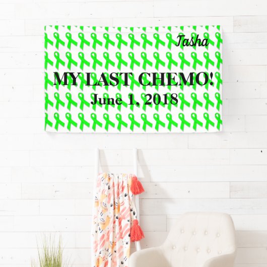 Mijn laatste Scheikundige feestbanner Spandoek (Insitu)