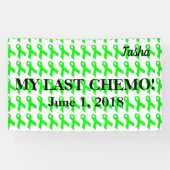 Mijn laatste Scheikundige feestbanner Spandoek (Horizontaal)