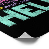 Mijn laatste straling is vandaag bewustzijn van ka poster (Hoek)