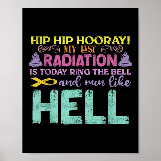 Mijn laatste straling is vandaag bewustzijn van ka poster (Voorkant)