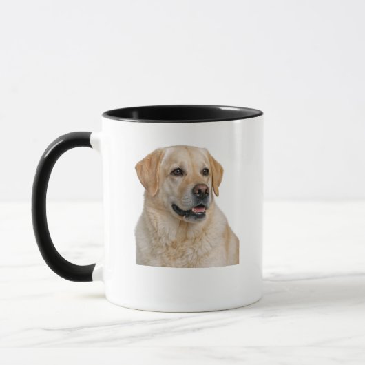 Mijn Lab denkt dat ik cool ben Foute Labrador mok (Links)