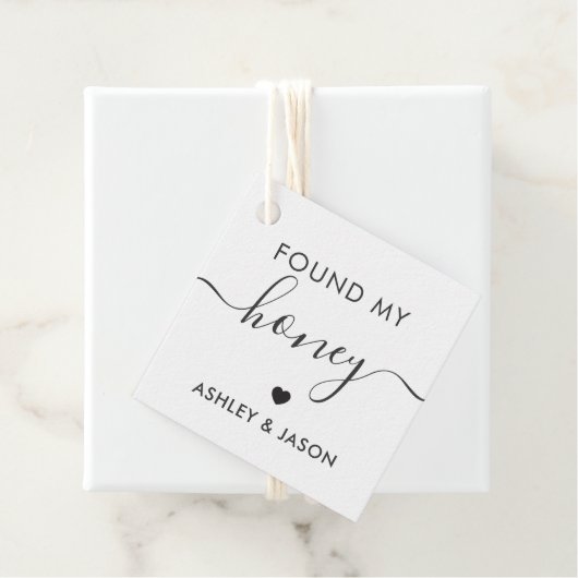 Mijn Label met honingcadeautjes gevonden, Label, (In situ)