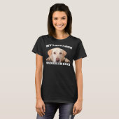 Mijn Labrador denkt dat ik een coole hond ben 1 T-shirt (Voorkant volledig)