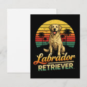 Mijn Labrador Retriever Bedankkaart (Voorkant / Achterkant)