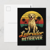 Mijn Labrador Retriever Briefkaart (Voorkant / Achterkant)