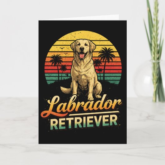 Mijn Labrador Retriever Kaart (Voorkant)
