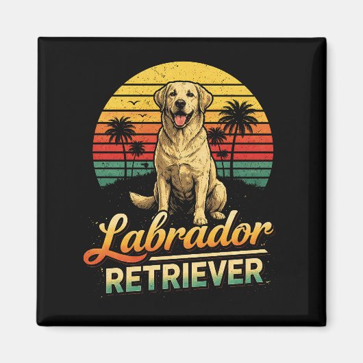 Mijn Labrador Retriever Magneet (Voorkant)