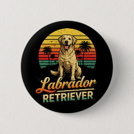 Mijn Labrador Retriever Ronde Button 5,7 Cm