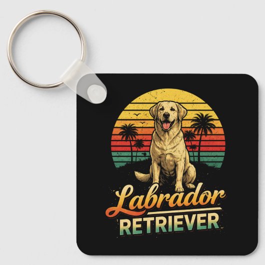 Mijn Labrador Retriever Sleutelhanger (Voorkant)