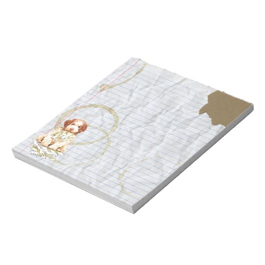 Mijn Lagotto Ate mijn Notitieblok van het Lesson P (Linkerzijde)