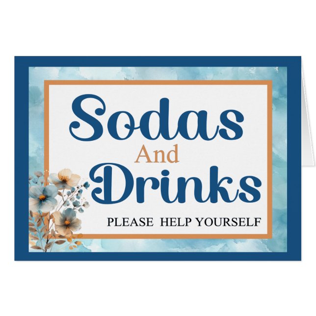 Mijn Lam Drink Kaart (Voorkant Horizontaal)