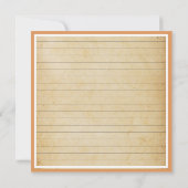 Mijn lammetje bedankkaart (Achterkant)