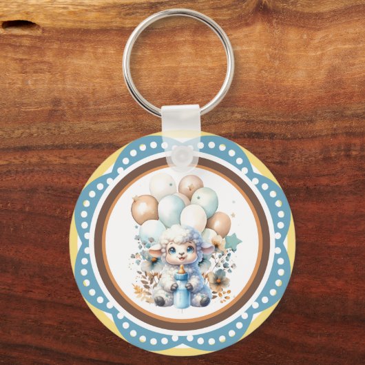 Mijn lammetje sleutelhanger (Voorkant)