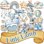 Mijn lammetje sticker