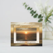 Mijn lamp briefkaart (Staand voorkant)