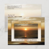 Mijn lamp briefkaart (Voorkant / Achterkant)