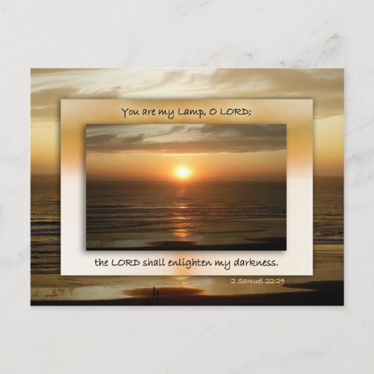 Mijn lamp briefkaart (Voorkant)