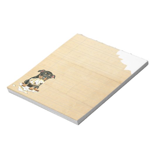 Mijn Lancashire Heeler Ate mijn thuiswerk Notitieblok (Linkerzijde)