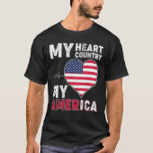 Mijn land, mijn Amerika T-shirt (Voorkant)