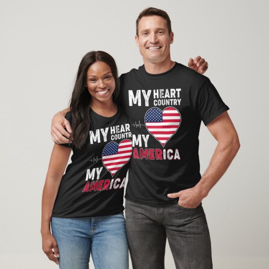 Mijn land, mijn Amerika T-shirt (Unisex)