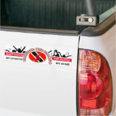 Mijn land, mijn thuisland - Trinidad en Tobago Bumpersticker (Op Truck)