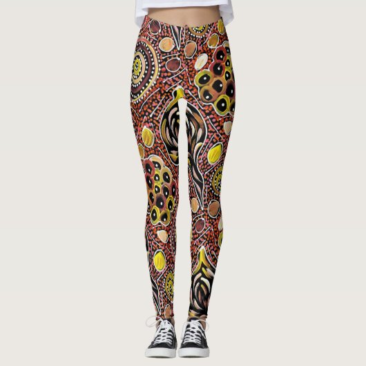 Mijn land van de Belinda Golder Leggings (Voorkant)