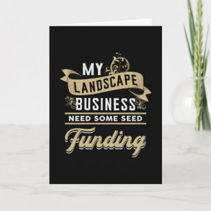 Mijn Landschapsarchitectuur Tuin Landschap Grappig Kaart