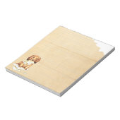 Mijn lange Dachshund Ate mijn thuiswerk Notitieblok (Linkerzijde)