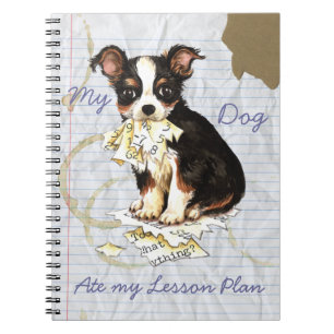 Mijn lange kat Chihuahua Ate Mijn Lesson Plan Notitieboek