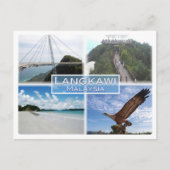 MIJN Langkawi - Sky Bridge - Kabelauto - Kedah Bea Briefkaart (Voorkant)