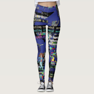 Mijn laptop is besmet met virussen leggings
