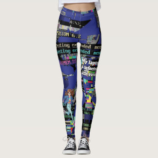 Mijn laptop is besmet met virussen leggings