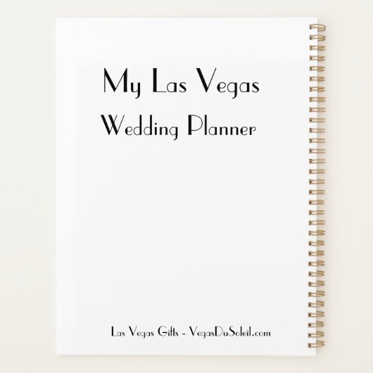 Mijn Las Vegas Wedding Planner (Achterkant)