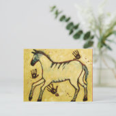 Mijn Lascaux Horse Briefkaart (Staand voorkant)