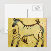 Mijn Lascaux Horse Briefkaart (Voorkant / Achterkant)