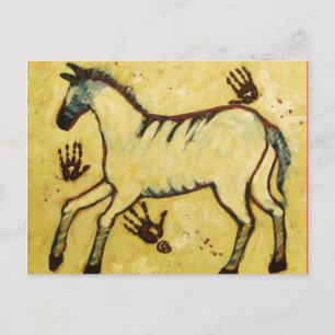 Mijn Lascaux Horse Briefkaart