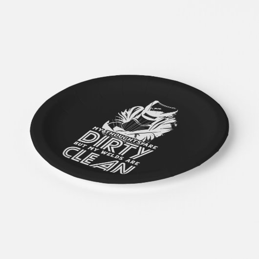 Mijn lassen zijn schoon papieren bordje (Gekanteld)