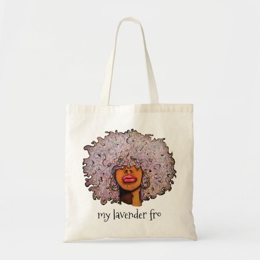 Mijn lavender voor de Canvas tas van de Begroting (Voorkant)