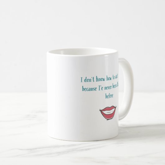 Mijn leeftijd bewerken koffiemok (Voorkant rechts)